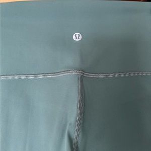 Lululemon Wunder Under high-rise crop 23” full on luxtreme in tide water teal
